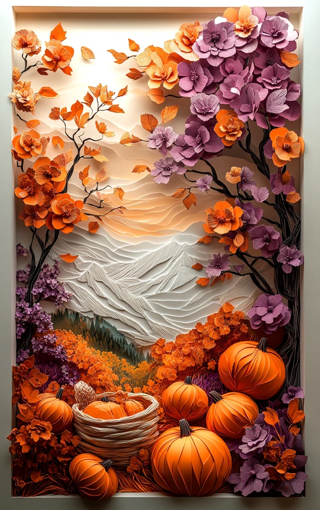 秋日编织与丰收