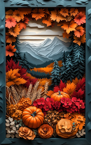 秋日编织与丰收