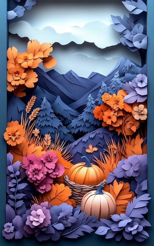 秋日编织与丰收