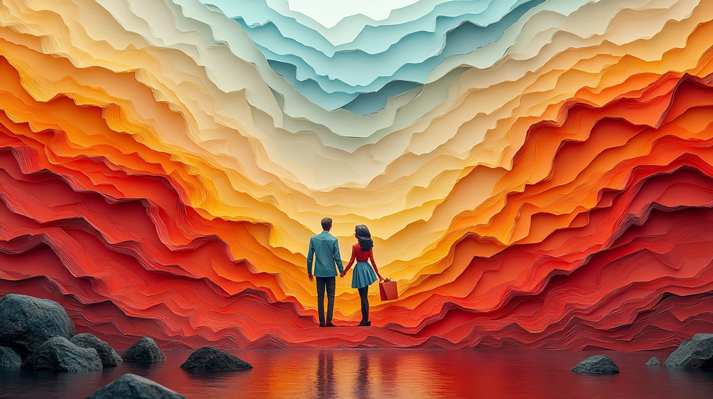 情侣赠送礼盒图