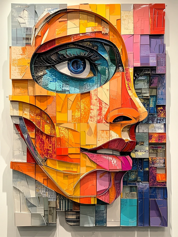 赛车竞速纸雕装饰