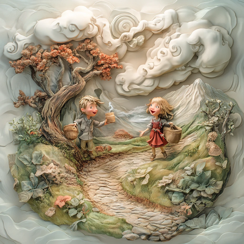 杰克吉尔取水去