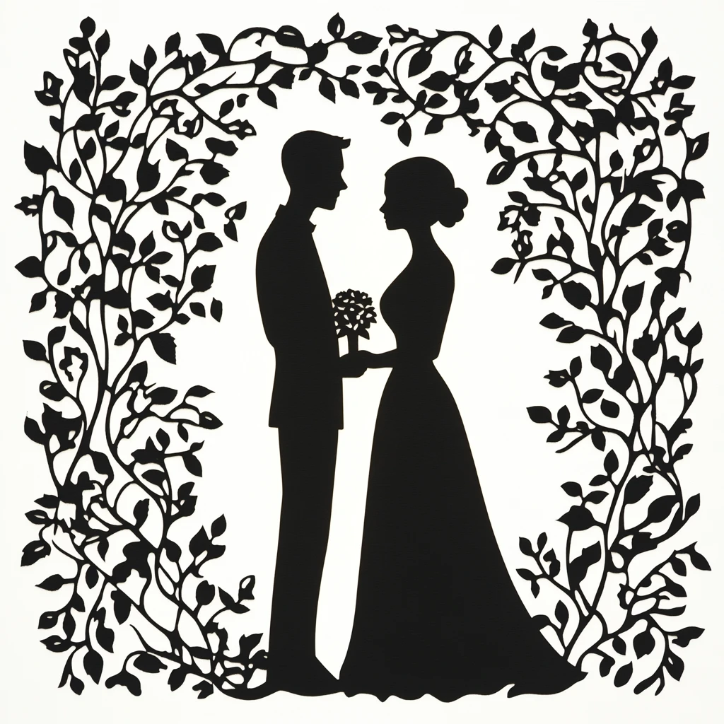 婚礼纪念烛台图案