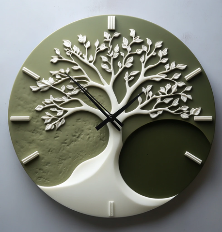 阴阳橄榄白树钟