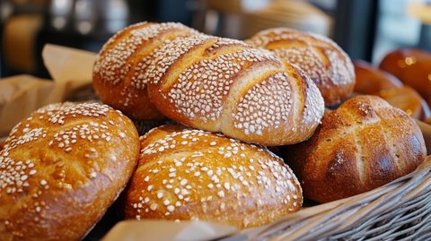 烘焙店里的面包