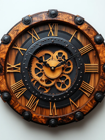 木质机械钟表