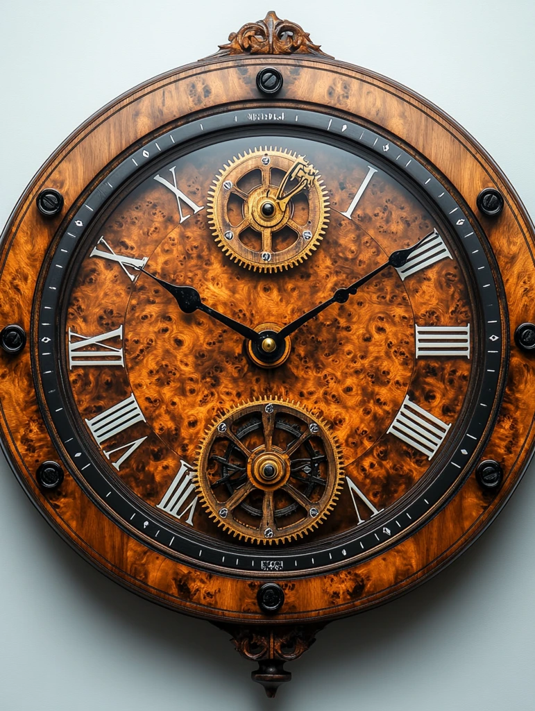 木质机械钟表
