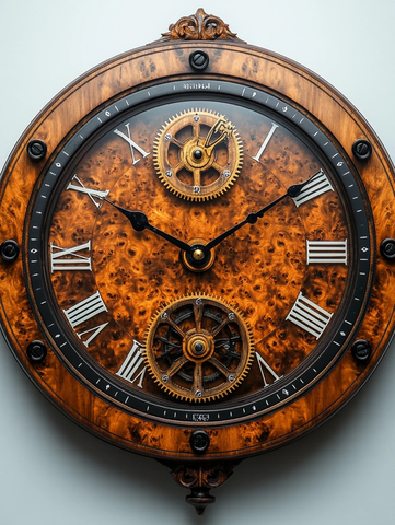 木质机械钟表