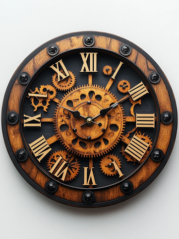 木质机械钟表