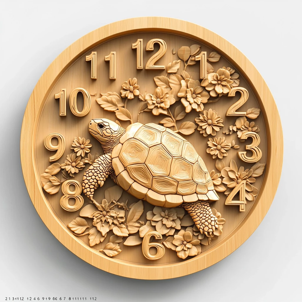 圆形激光时钟设计