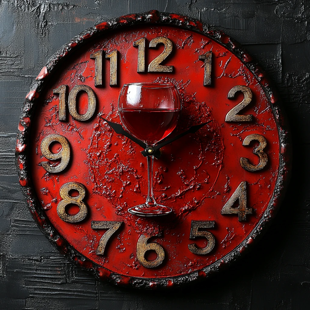 树脂钟表雕刻图案