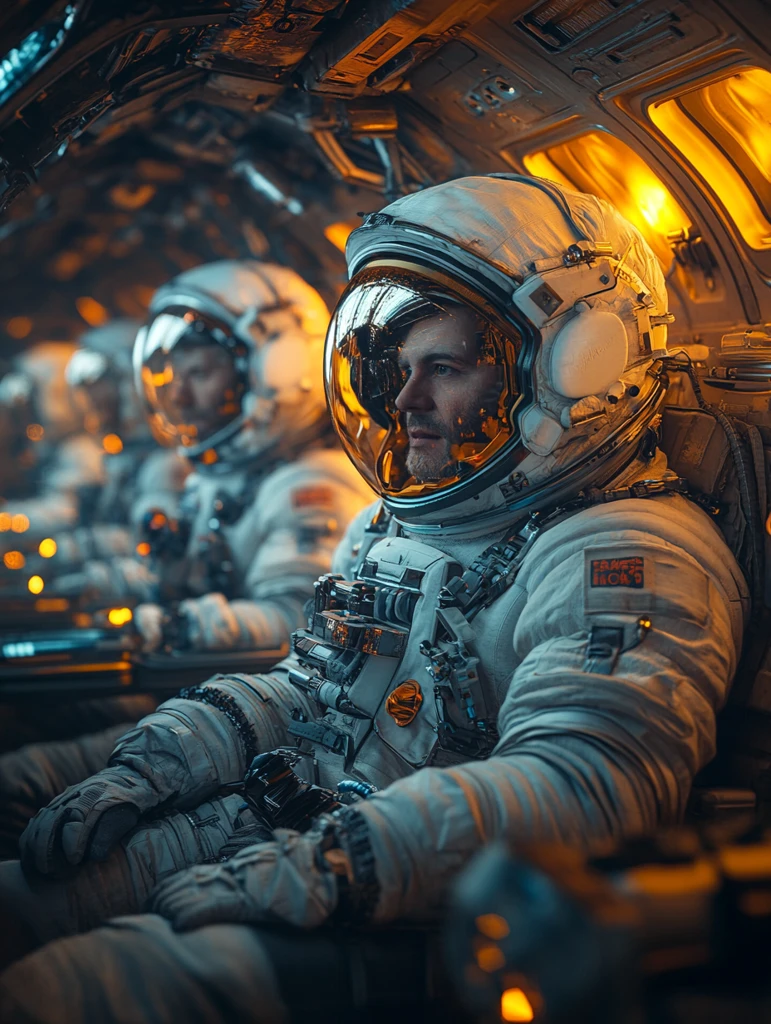 宇航员太空讨论