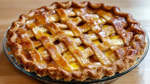 焦糖黄桃派