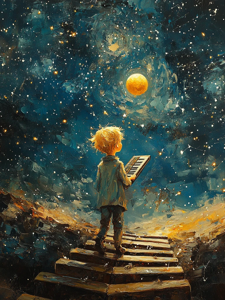 小王子弹奏星海