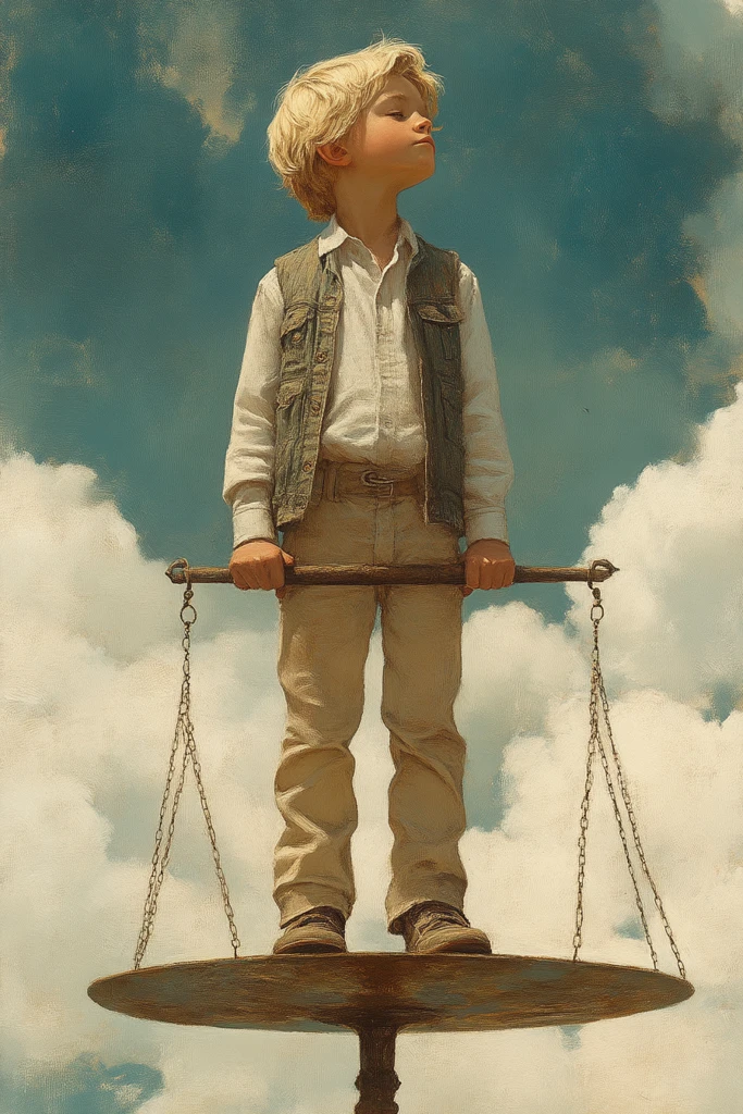 男孩天平上的冒险