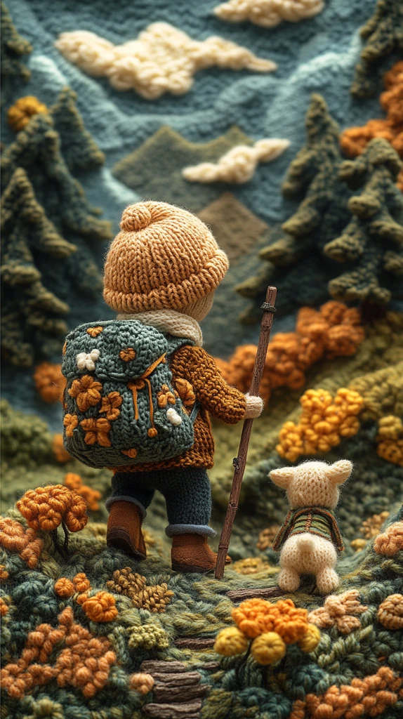 羊毛男孩与小狗