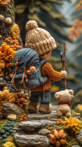 羊毛男孩与小狗