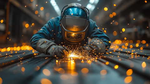 焊接工作场景
