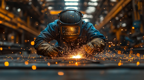焊接工作场景