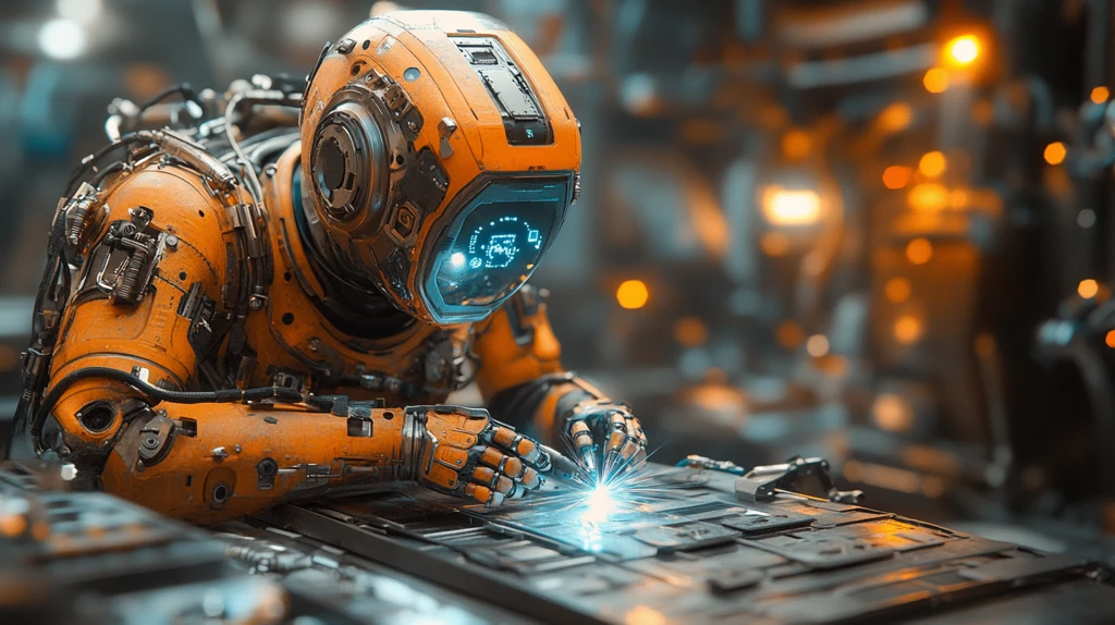 太空机器人焊接