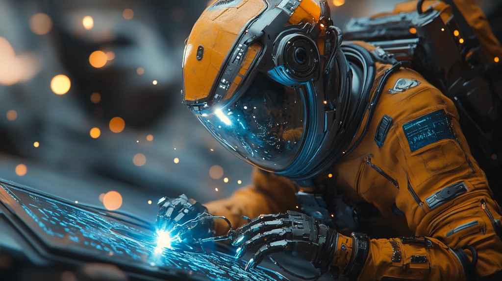 太空机器人焊接