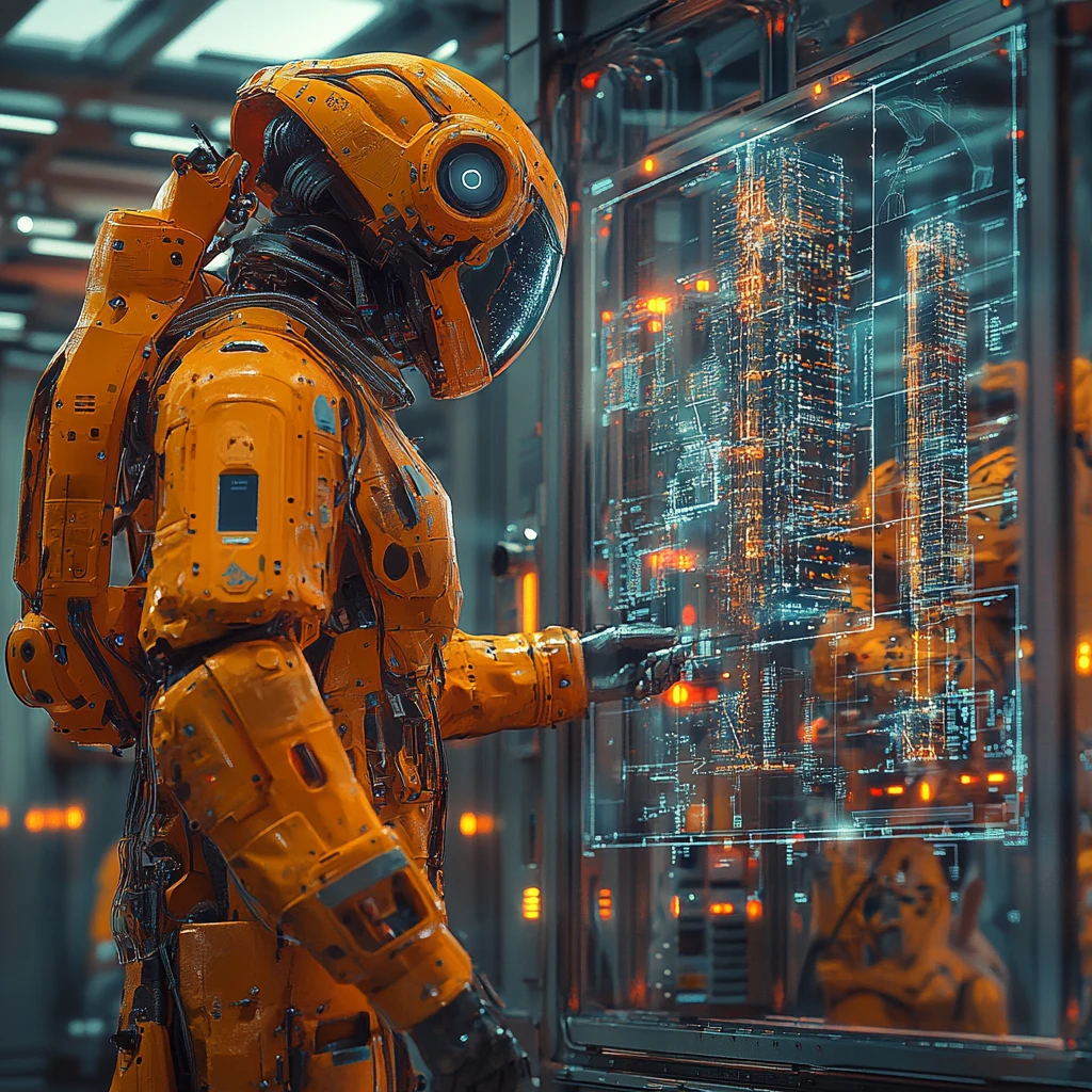 人机协作建筑现场