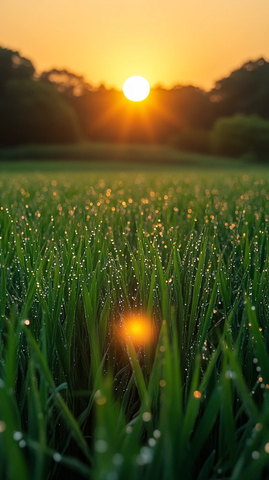 夏日渐凉稻谷黄