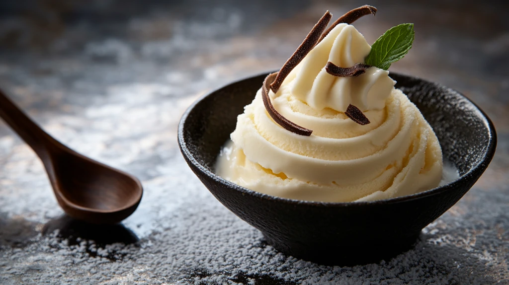 芒果冰淇淋圣代