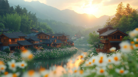 少数民族古城镇