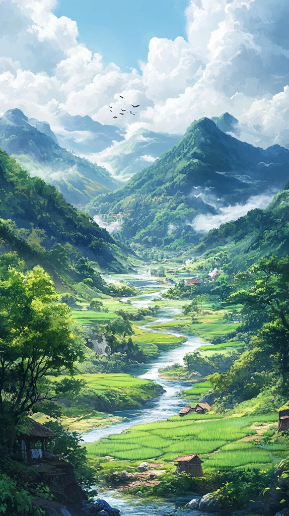 四月乡村农事忙