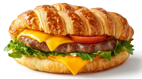 油条芝士牛肉堡