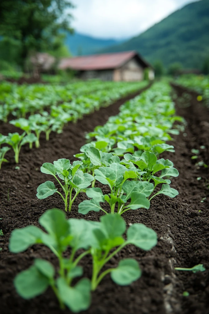 蔬菜苗圃全景图