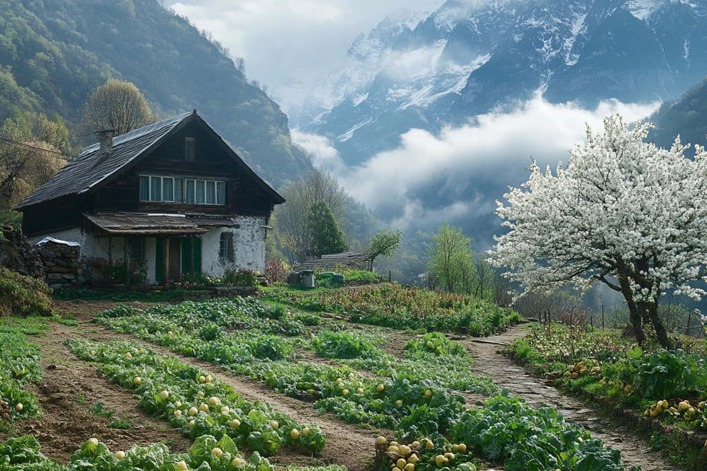 山村果园菜园