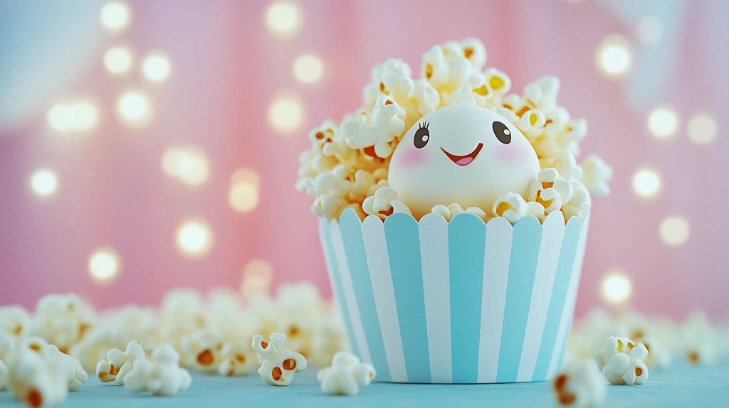 创意爆米花