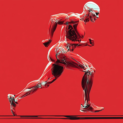 人体运动生理示意图