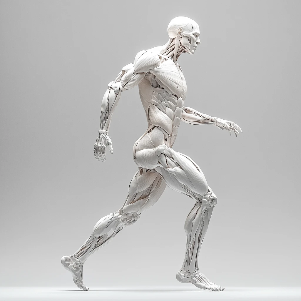 人体运动生理示意图