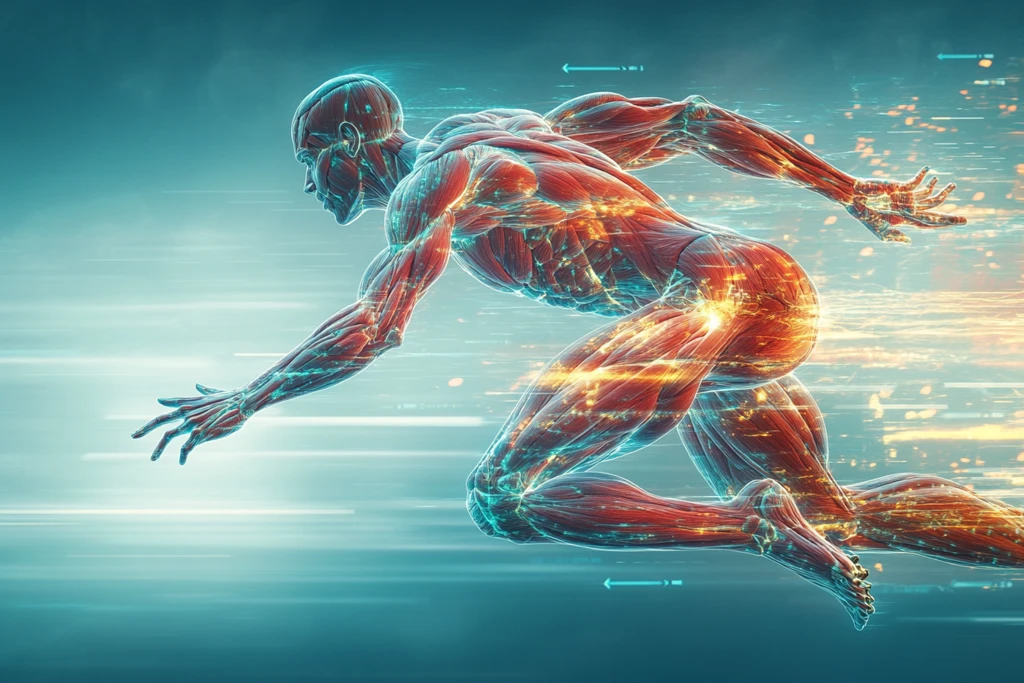 肌肉运动示意图