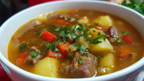 哈萨克土豆炖马肉