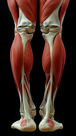 红四头肌解剖图