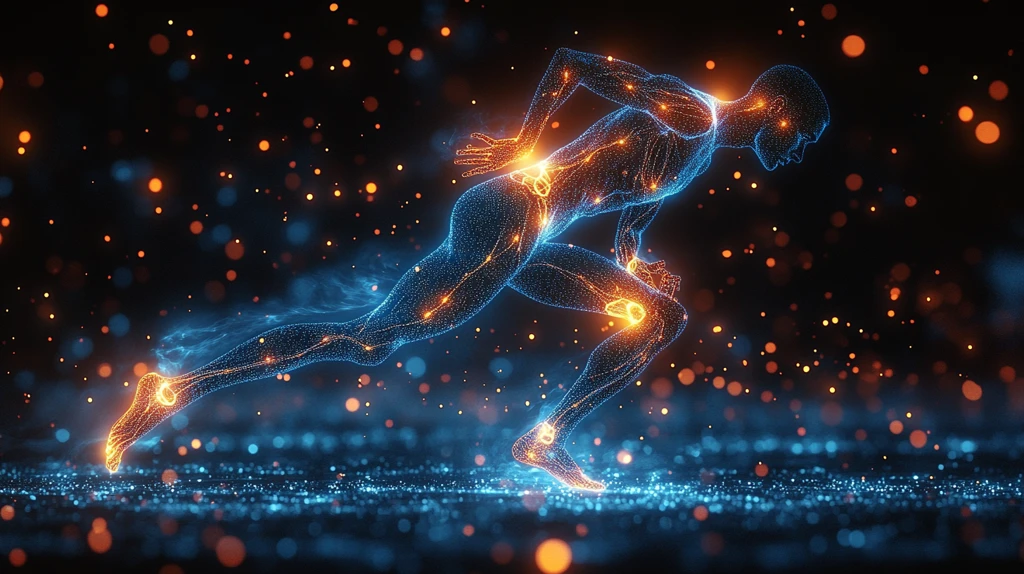 跑步关节疼痛示意