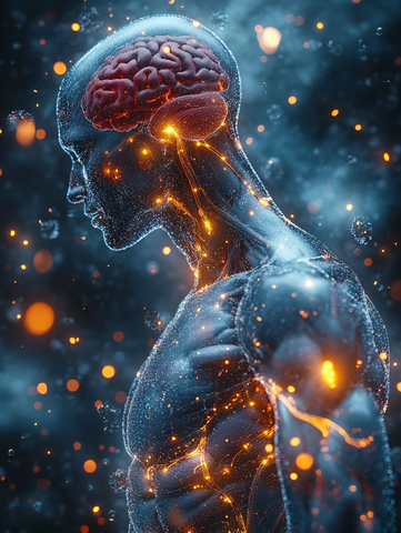 人体炎症示意图