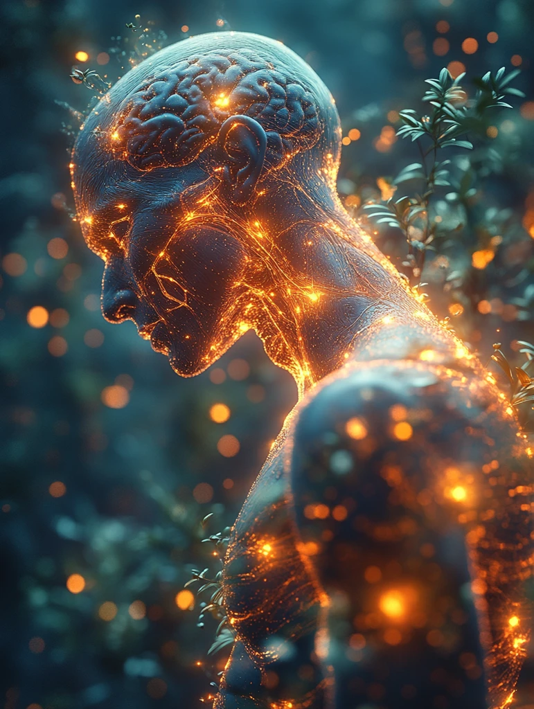 人体炎症示意图