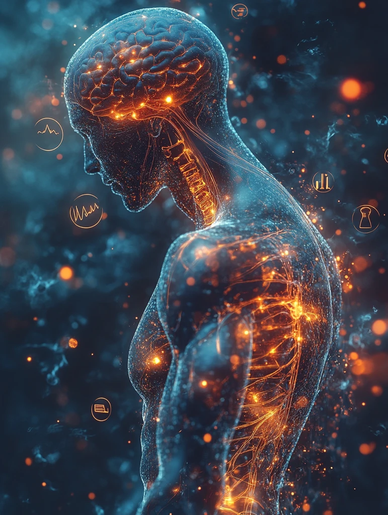 人体炎症示意图