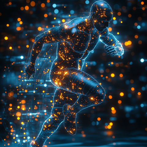 营养分子运动员