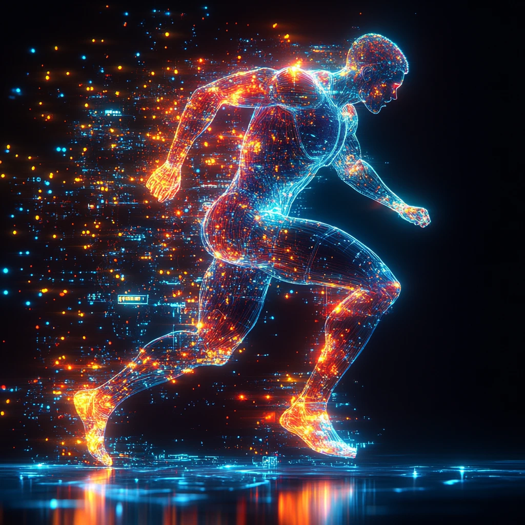 营养分子运动员