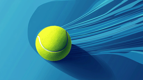 网球旋转几何