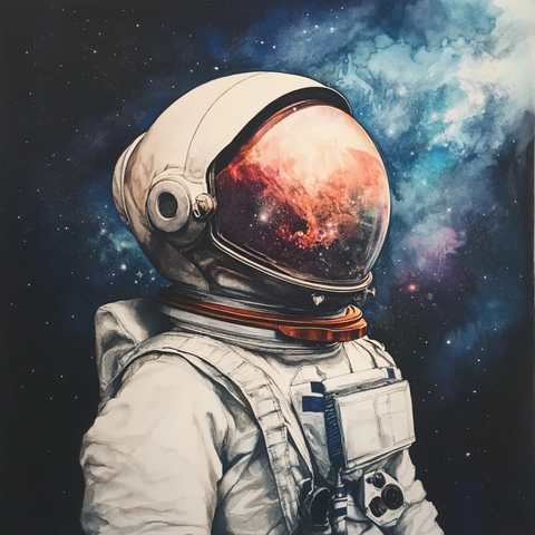 宇航员艺术