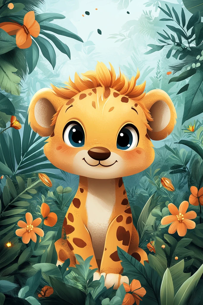 动物乐园生日邀请