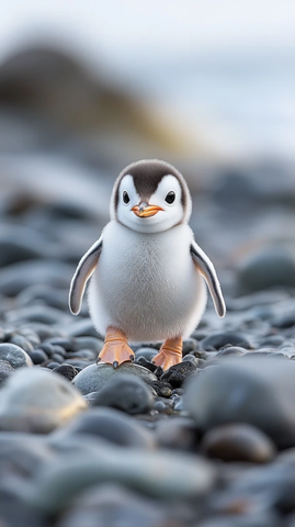 迷你企鹅花园漫步