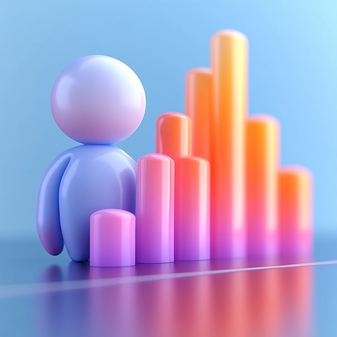 员工绩效数据图